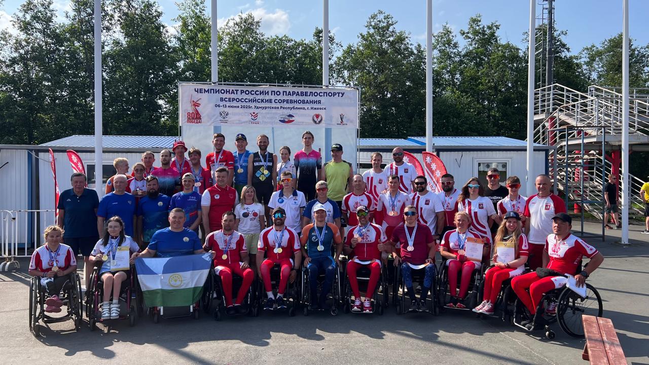 Определены победители и призеры чемпионата России по велоспорту в Ижевске