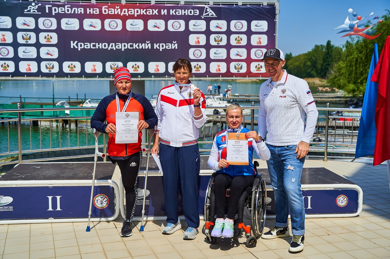 Итоги Кубка России по гребле на байдарках и каноэ спорта лиц с поражением ОДА