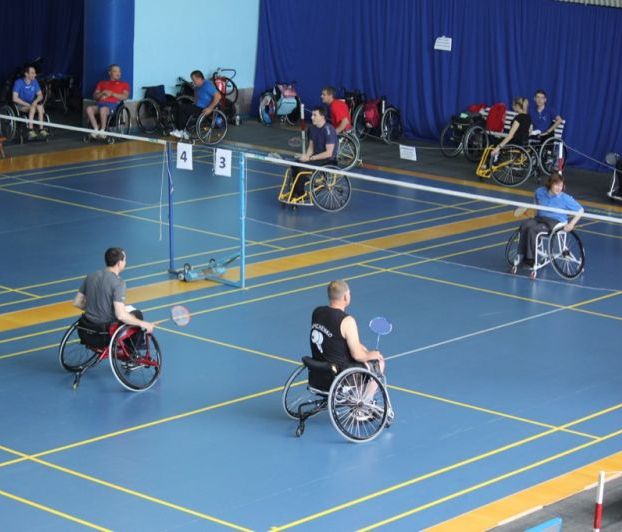 Сборная команда России принимает участие в международных соревнованиях по парабадминтону в Ирландии
