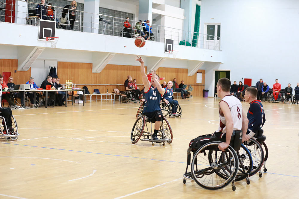 6 команд примут участие в I круге чемпионата России по баскетболу на колясках