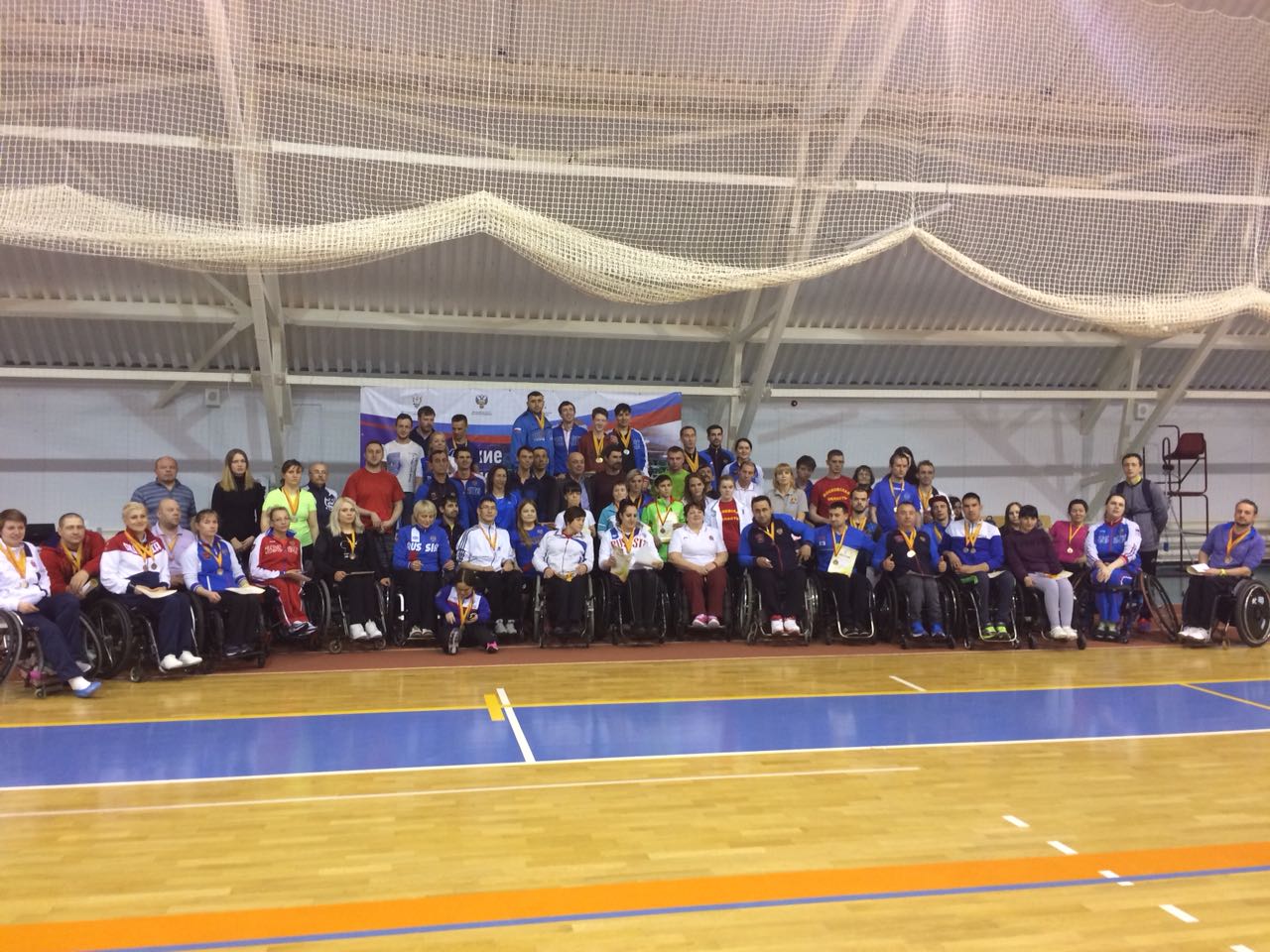 1 этап Кубка России по бадминтону спорта лиц с ПОДА завершился в Новочебоксарске 