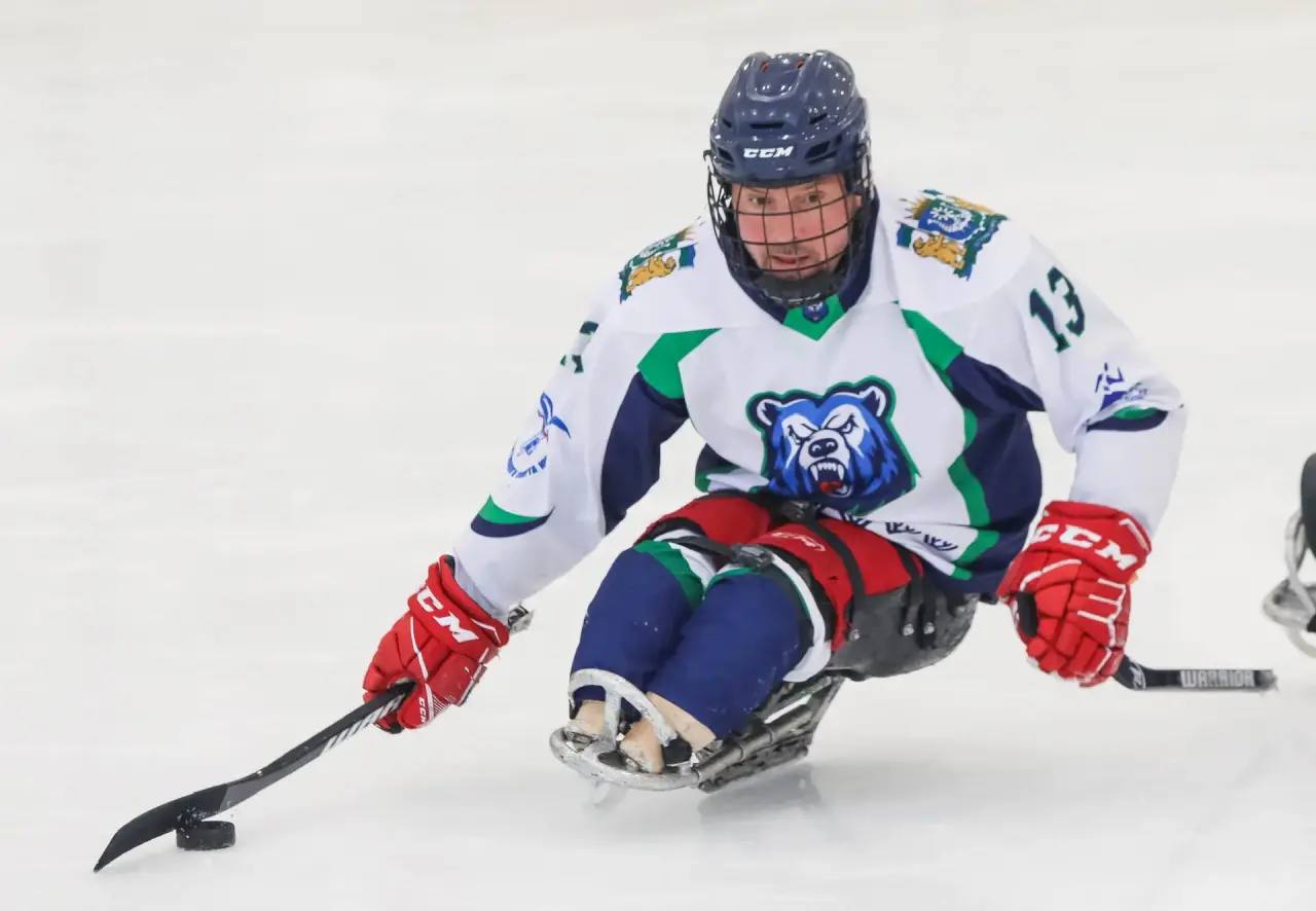 Определены первые призёры чемпионата России по следж-хоккею!