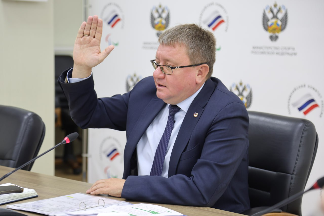 А.А. Строкин провел заседание Совета Всероссийской Федерации спорта лиц с поражением ОДА