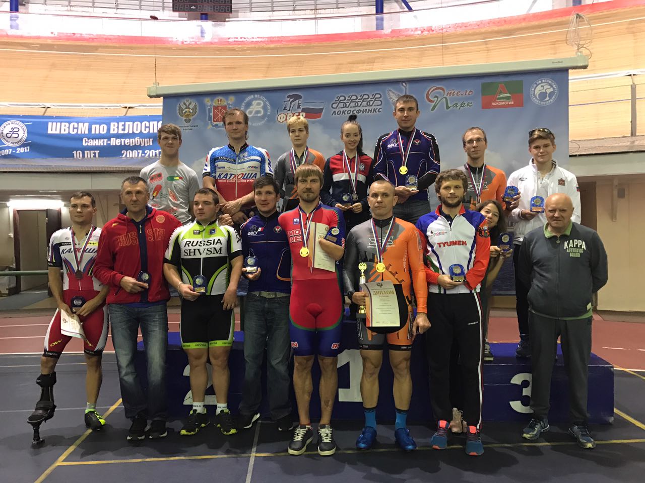 Москвичка Елена Галкина одержала четыре победы на чемпионате России по велоспорту на треке среди лиц с ПОДА в Санкт-Петербурге