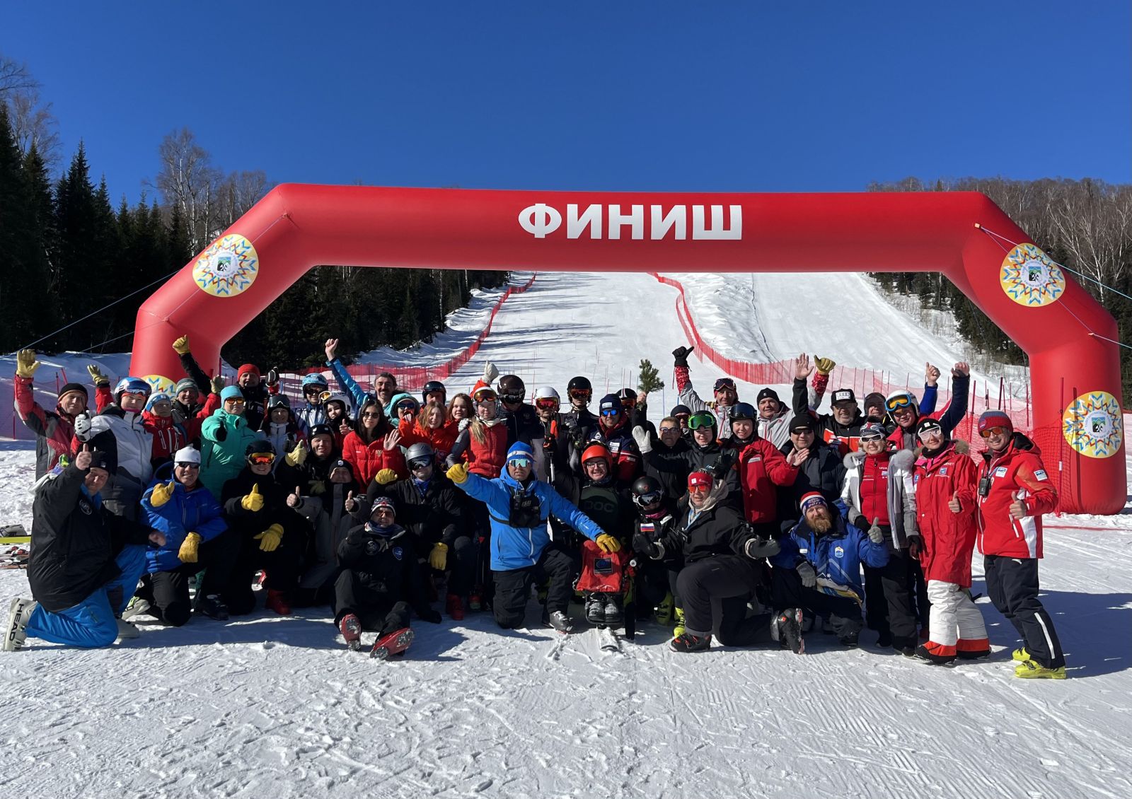 Ворончихина и Бугаев стали абсолютными чемпионами России по горнолыжному спорту лиц с поражением ОДА