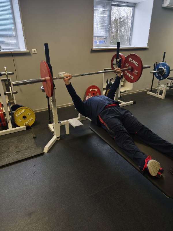 Пауэрлифтеры спорта лиц с поражением ОДА на учебно-тренировочном мероприятии в Алексине!