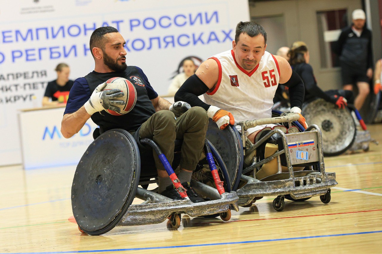 Репортаж телеканала «Матч ТВ» со второго круга чемпионата России по регби на колясках
