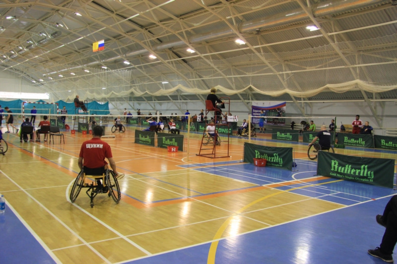 Более 60 спортсменов ведут борьбу за награды первого этапа Кубка России по бадминтону спорта лиц с ПОДА в Новочебоксарске