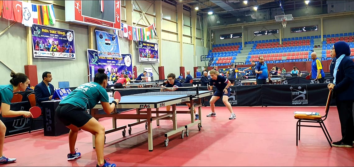 4 золотые и 1 бронзовую медали завоевала сборная команда России по настольному теннису спорта лиц с ПОДА на международных соревнованиях в Египте