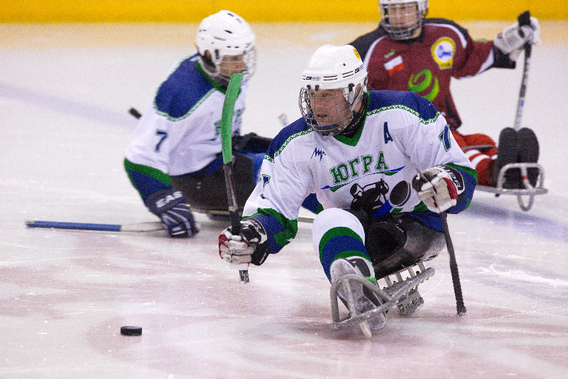 Заключительный этап чемпионата России по следж-хоккею открывается в Алексине