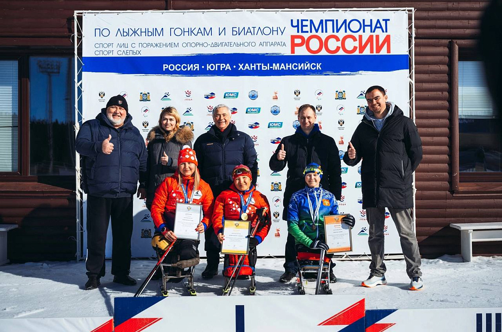 Определены победители чемпионата и первенства России по лыжным гонкам и биатлону спорта лиц с поражением ОДА 