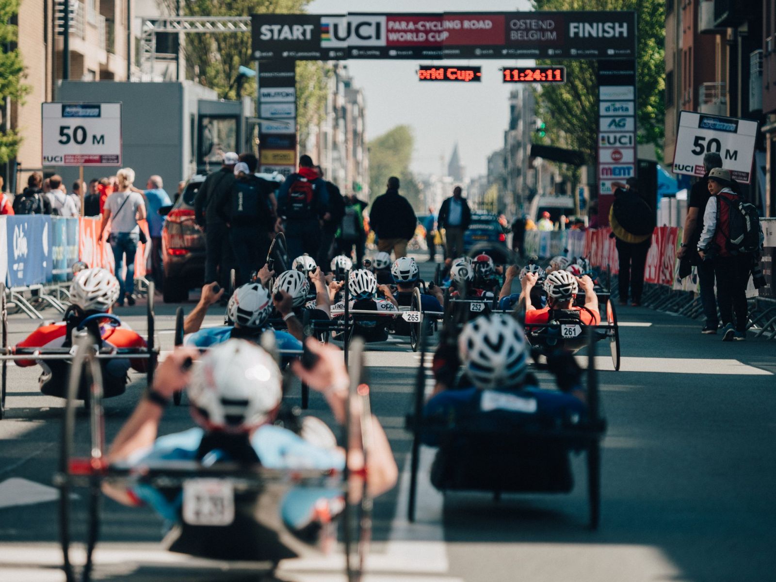 Российские спортсмены завоевали золотую, серебряную и бронзовую медали на 1 этапе Кубка мира по велоспорту среди лиц с ПОДА и нарушением зрения в Бельгии